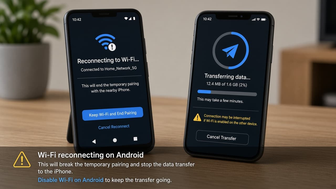 Android reconnecting to home Wi-Fi and breaking the pair