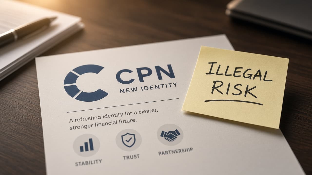 CPN new identity advert marked illegal risk