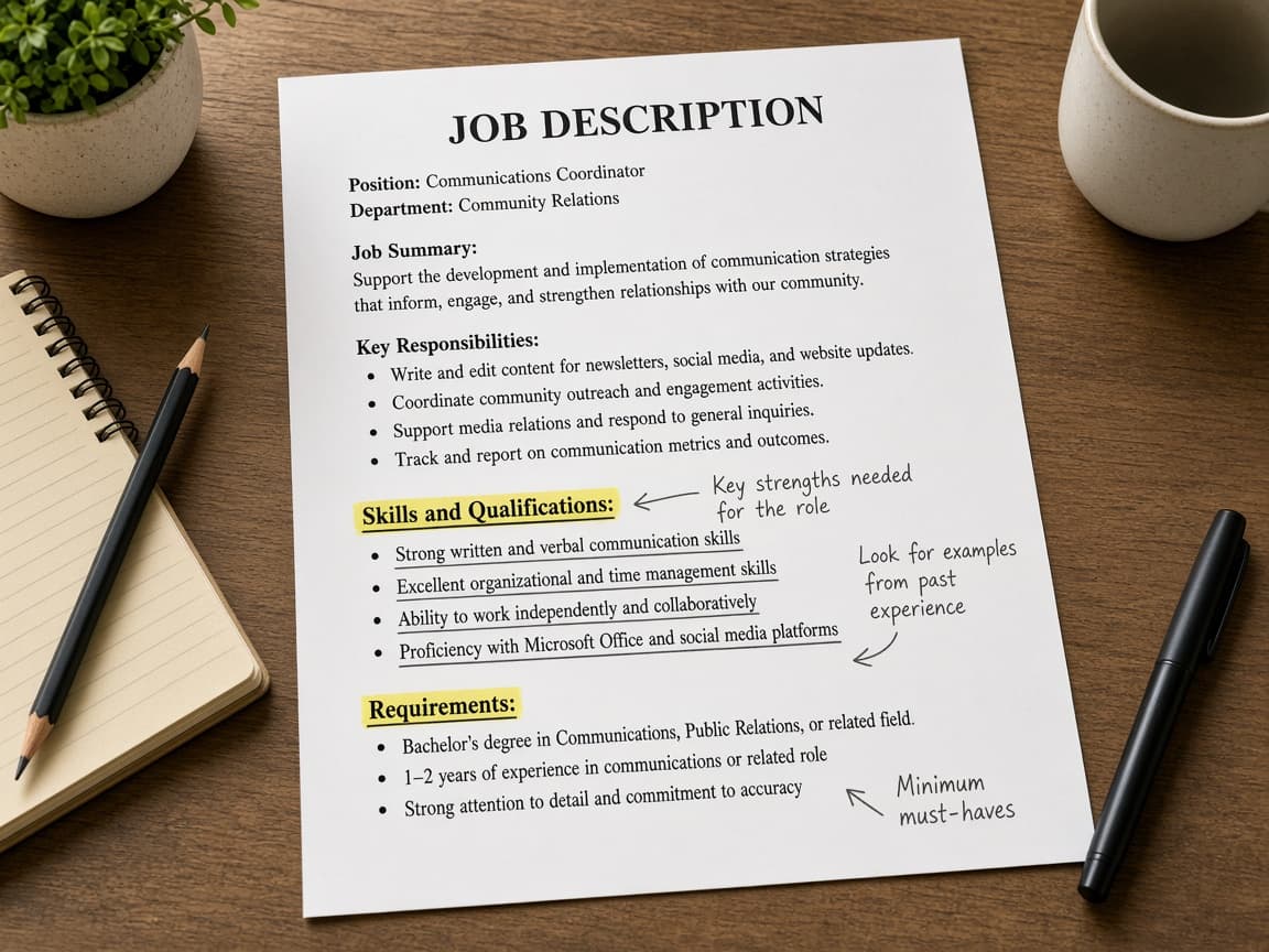 Company site notes with one news item underlined