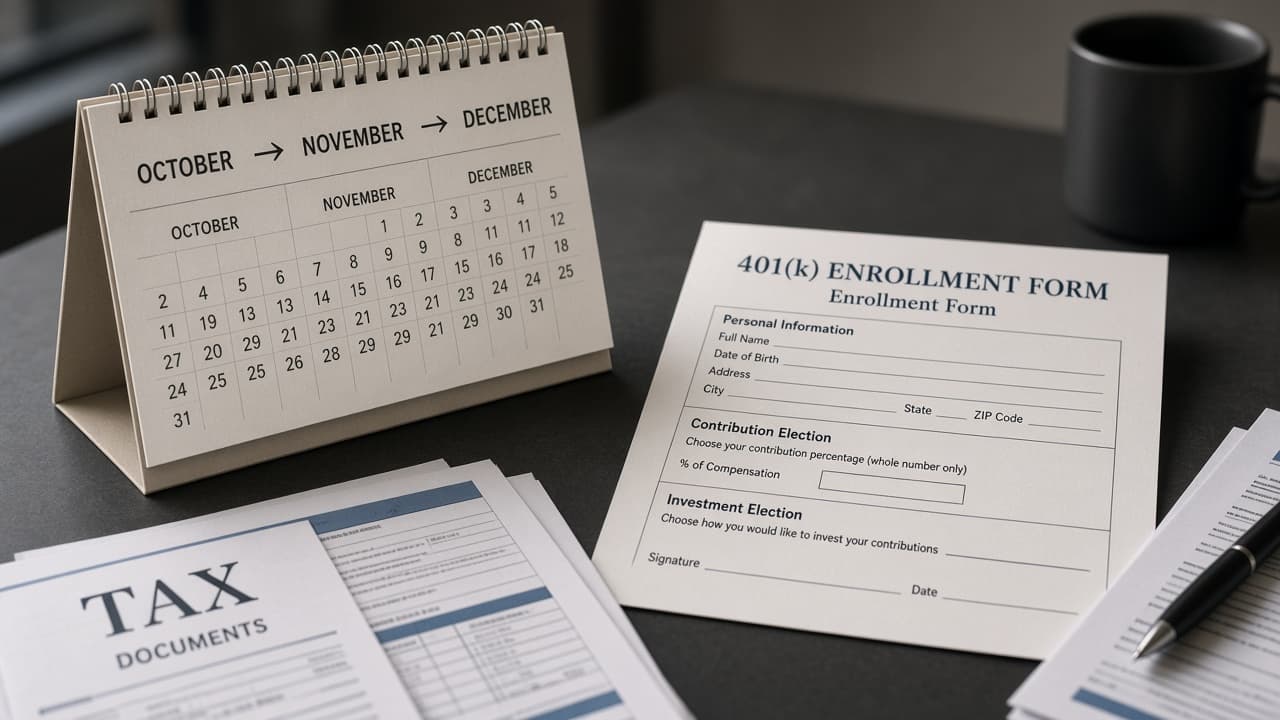 Delay enrollment until tax season
