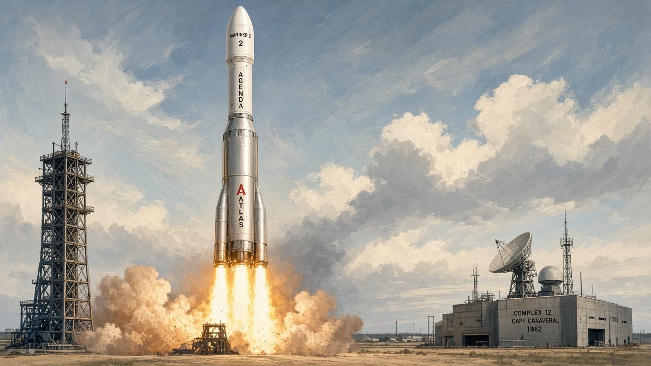 Illustrative Atlas-Agena launch