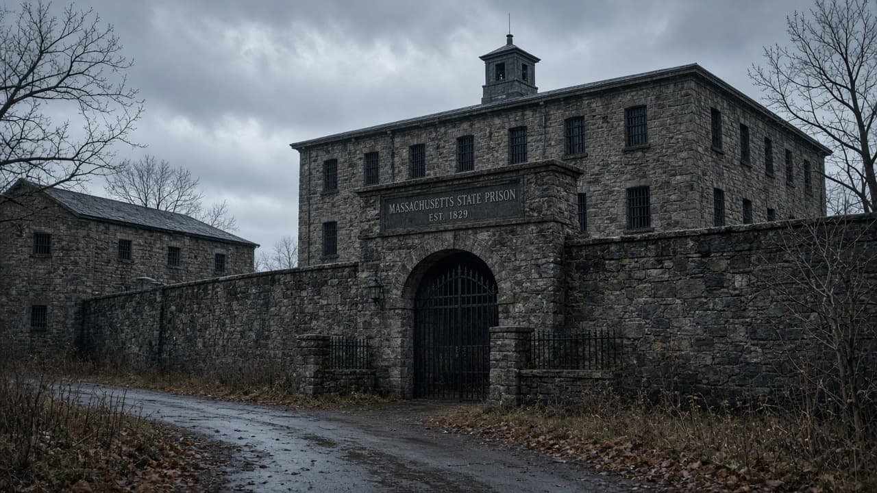 Illustrative Charlestown prison exterior