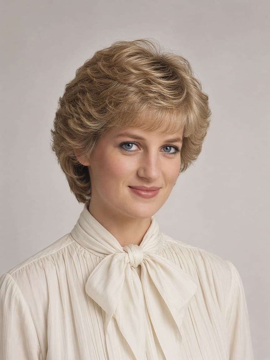 Illustrative portrait of Diana, Princess of Wales