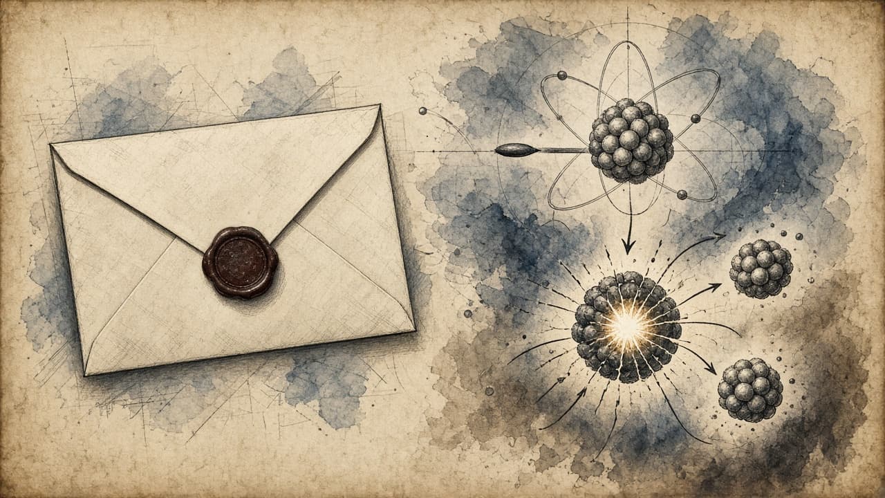 Illustrative view of the typed 1939 Einstein letter to President Roosevelt with signature