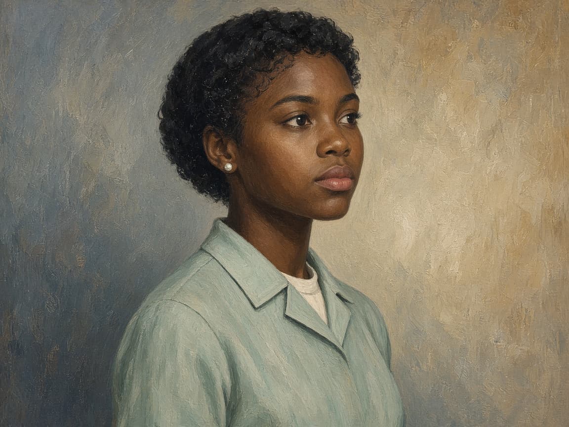 Illustrative portrait of Elizabeth Eckford