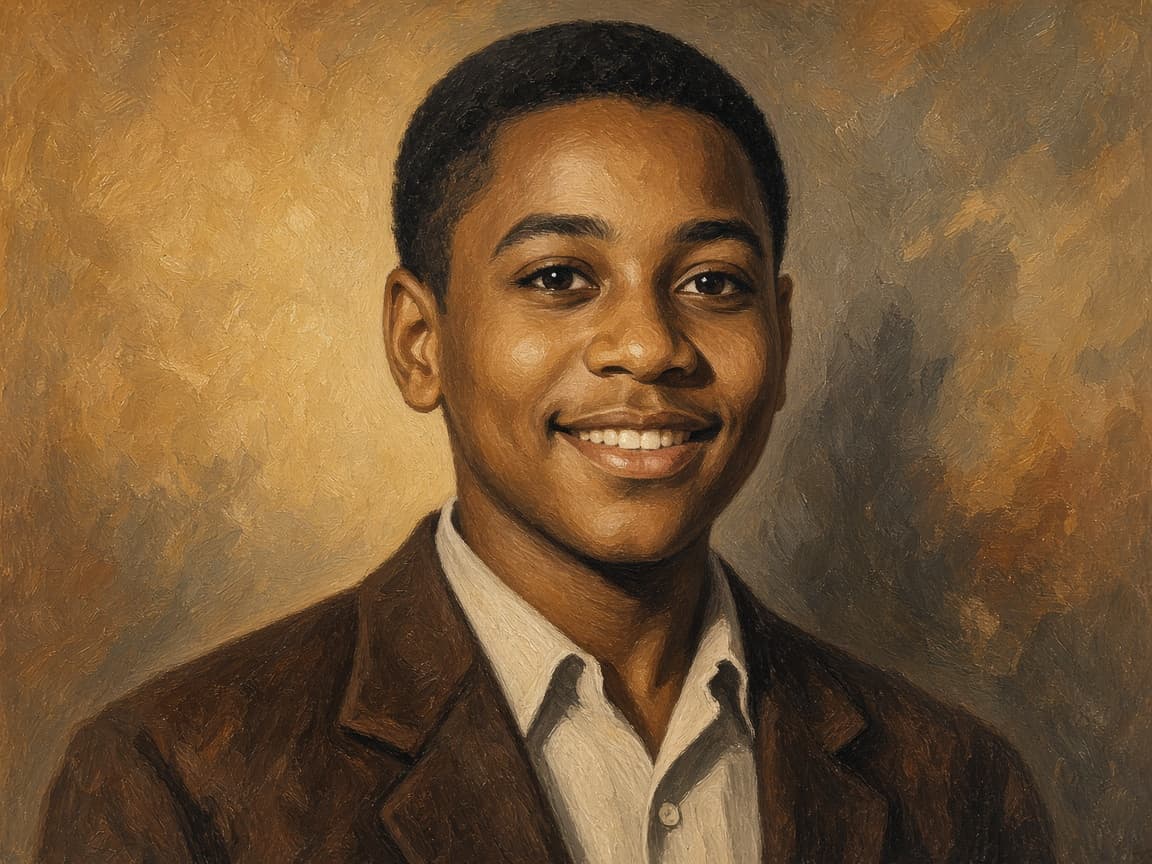 Illustrative portrait of Emmett Till