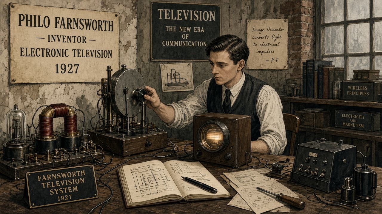 Illustrative Farnsworth lab 1927