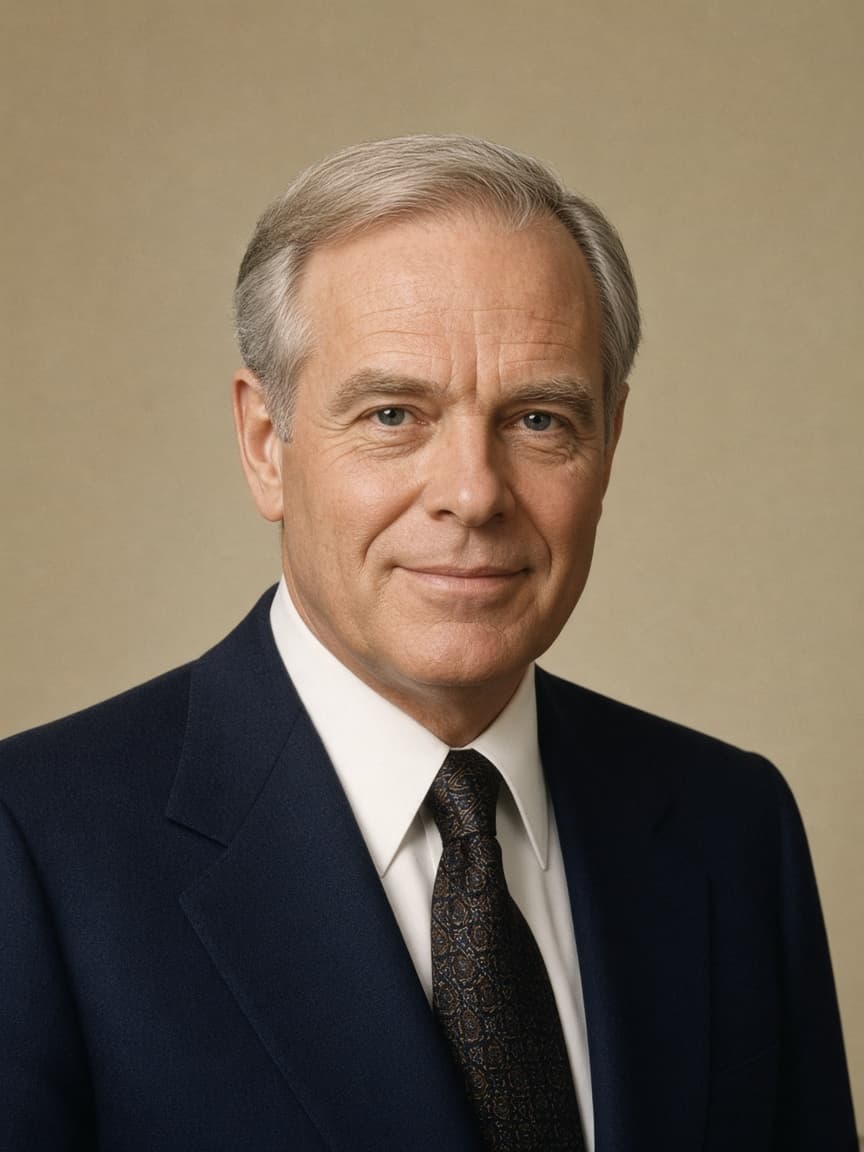 Illustrative portrait of President Gerald Ford