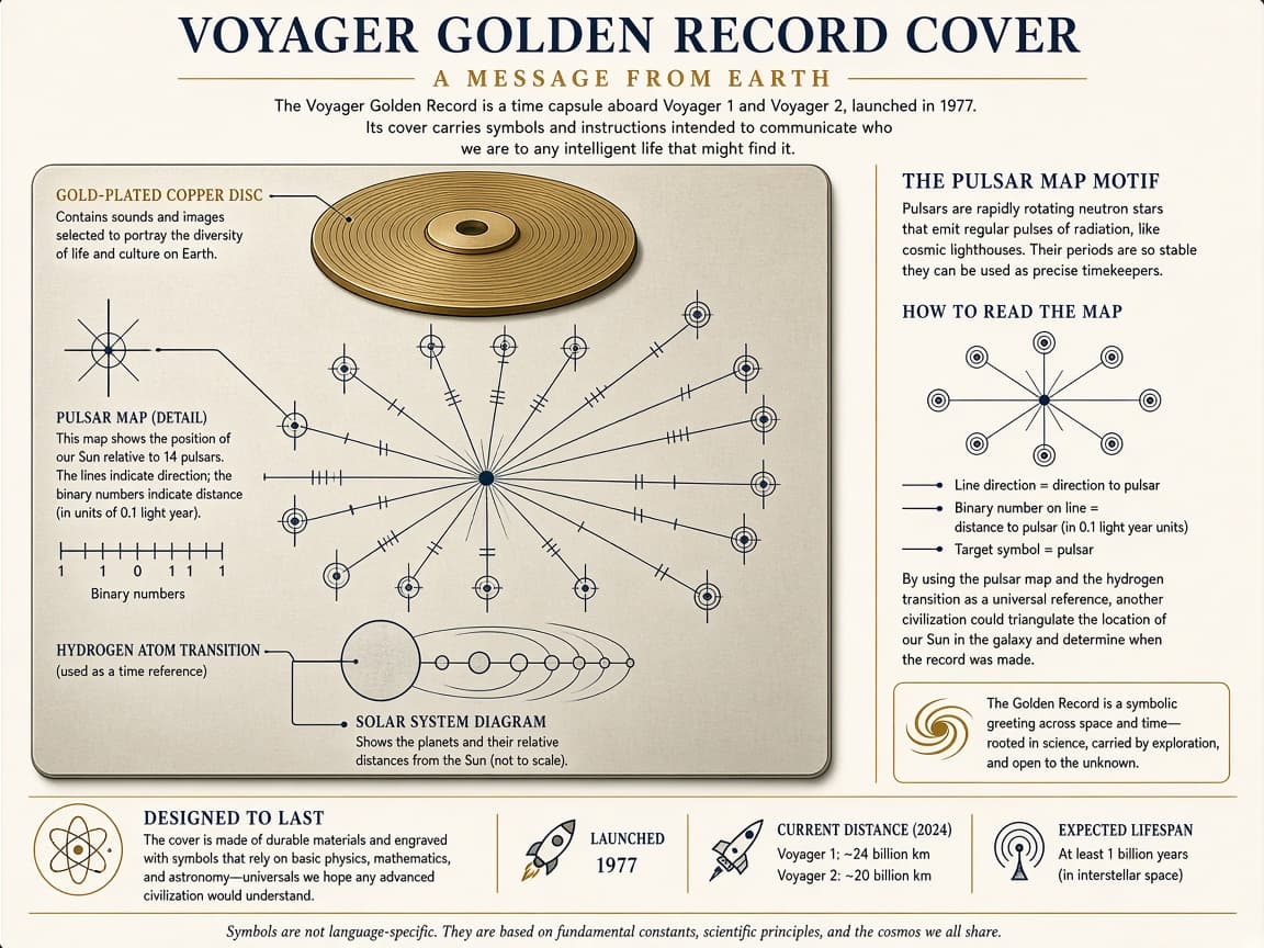 Educational Golden Record diagram