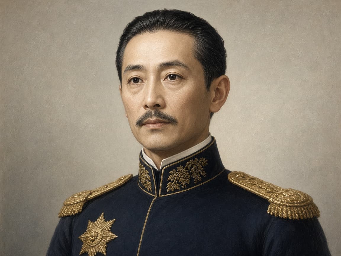 Illustrative portrait of Emperor Hirohito
