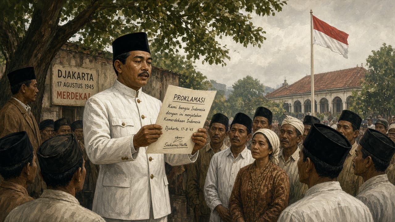 Illustrative independence proclamation reading