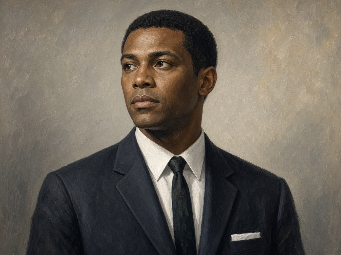 Illustrative portrait of James Meredith