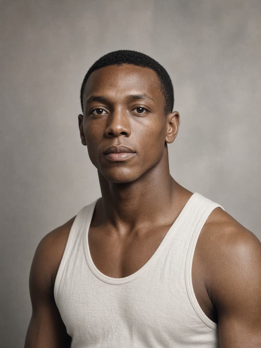 Jesse Owens in a 1930s track uniform