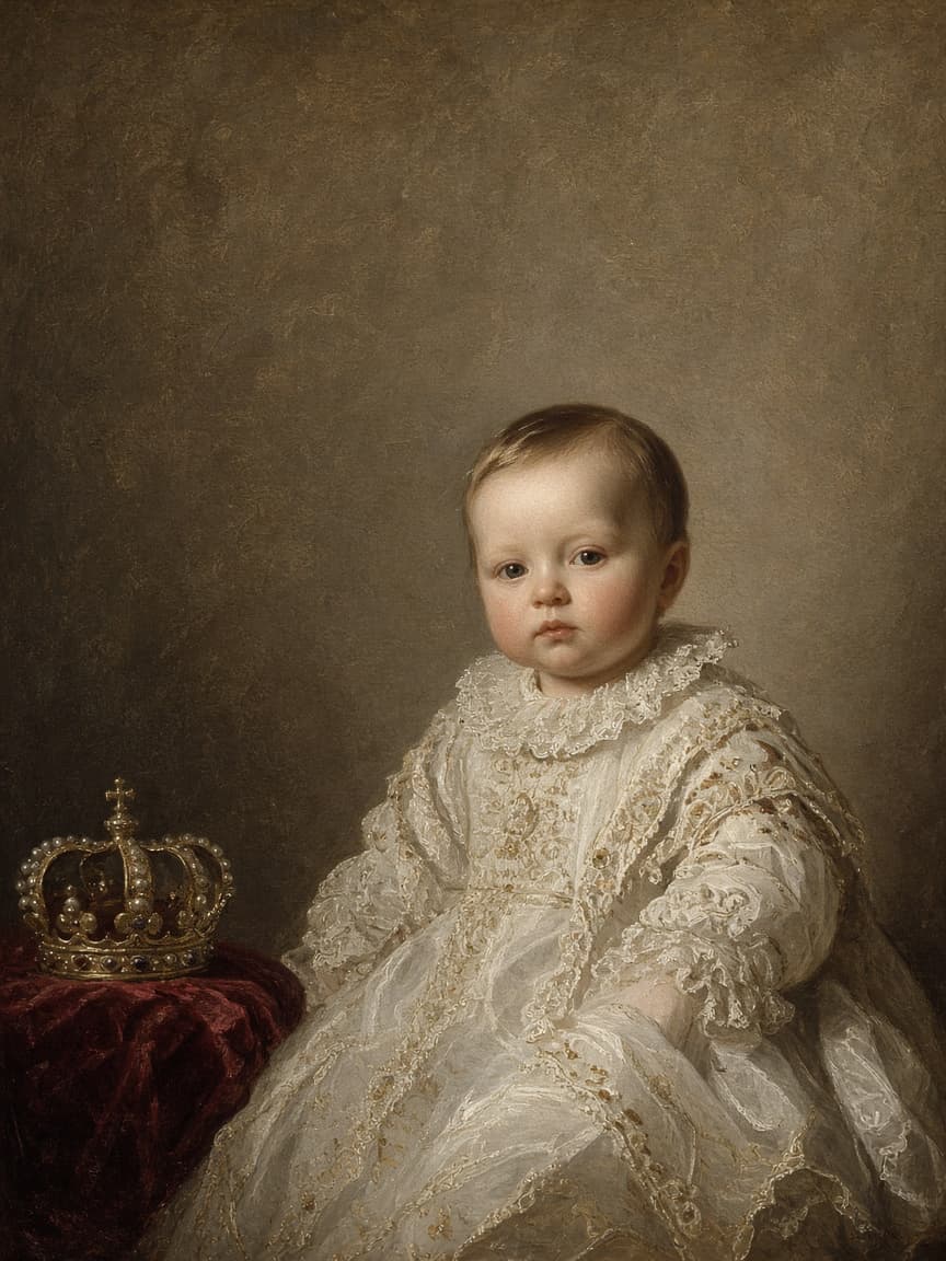 Illustrative portrait of Mary, Queen of Scots as a young queen