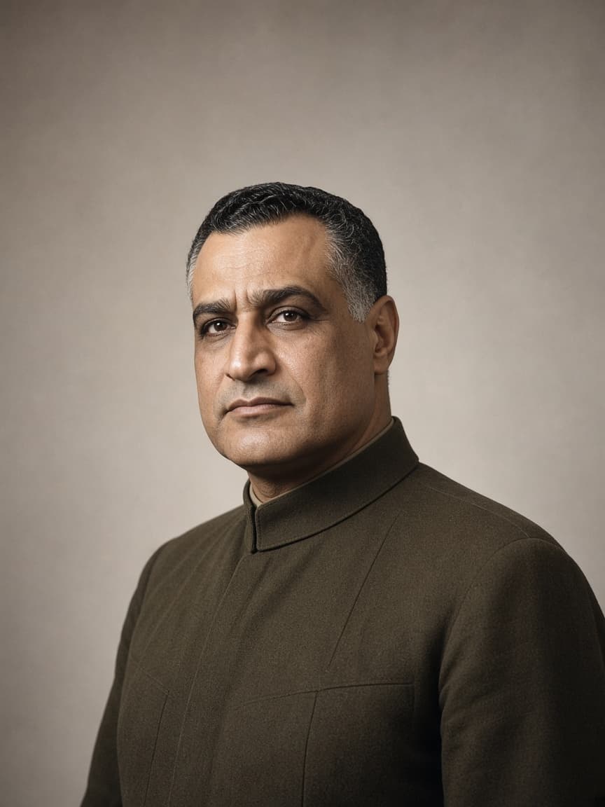 Illustrative portrait of Gamal Abdel Nasser, president of Egypt