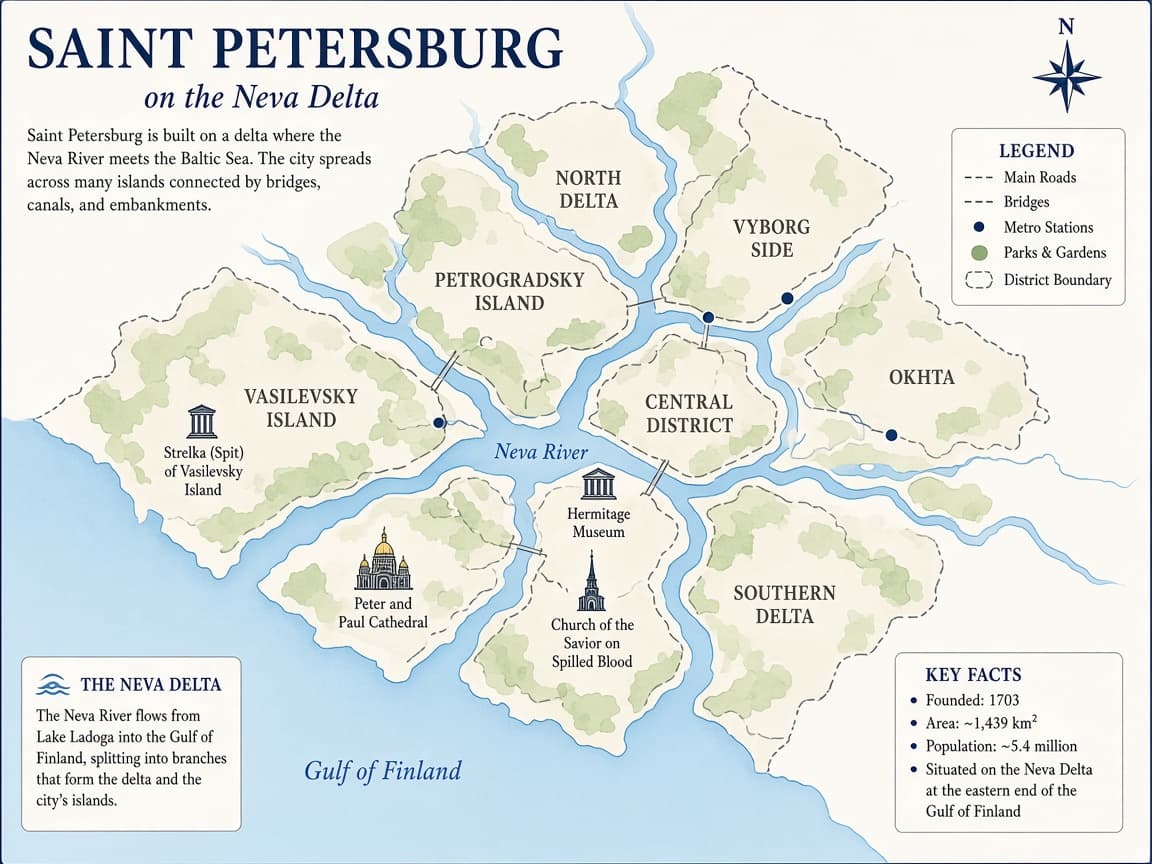 Educational Neva city map