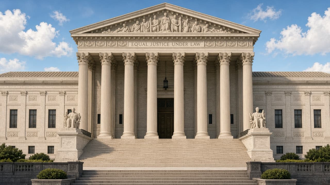 Illustrative Supreme Court building