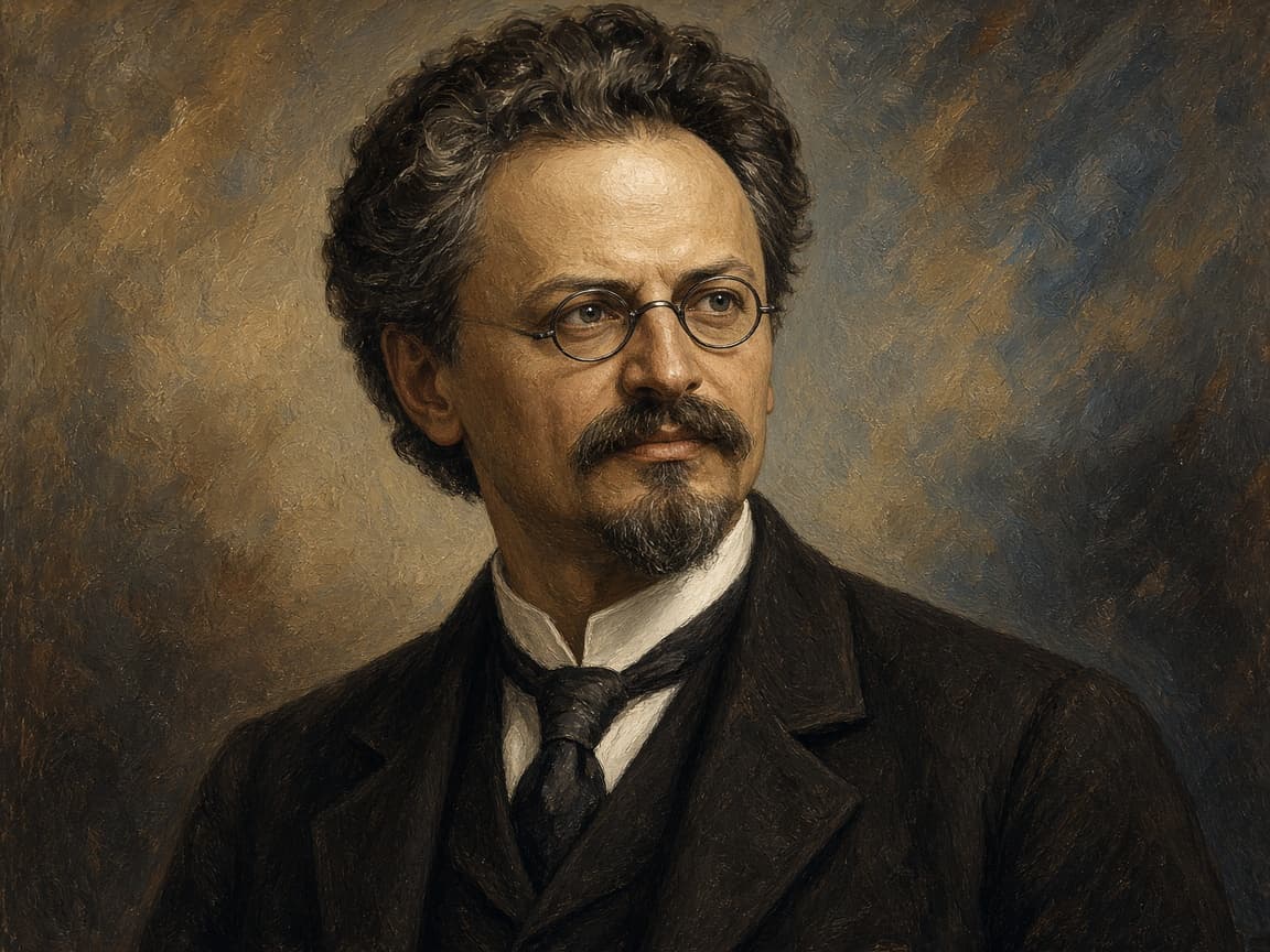 Illustrative portrait of Leon Trotsky