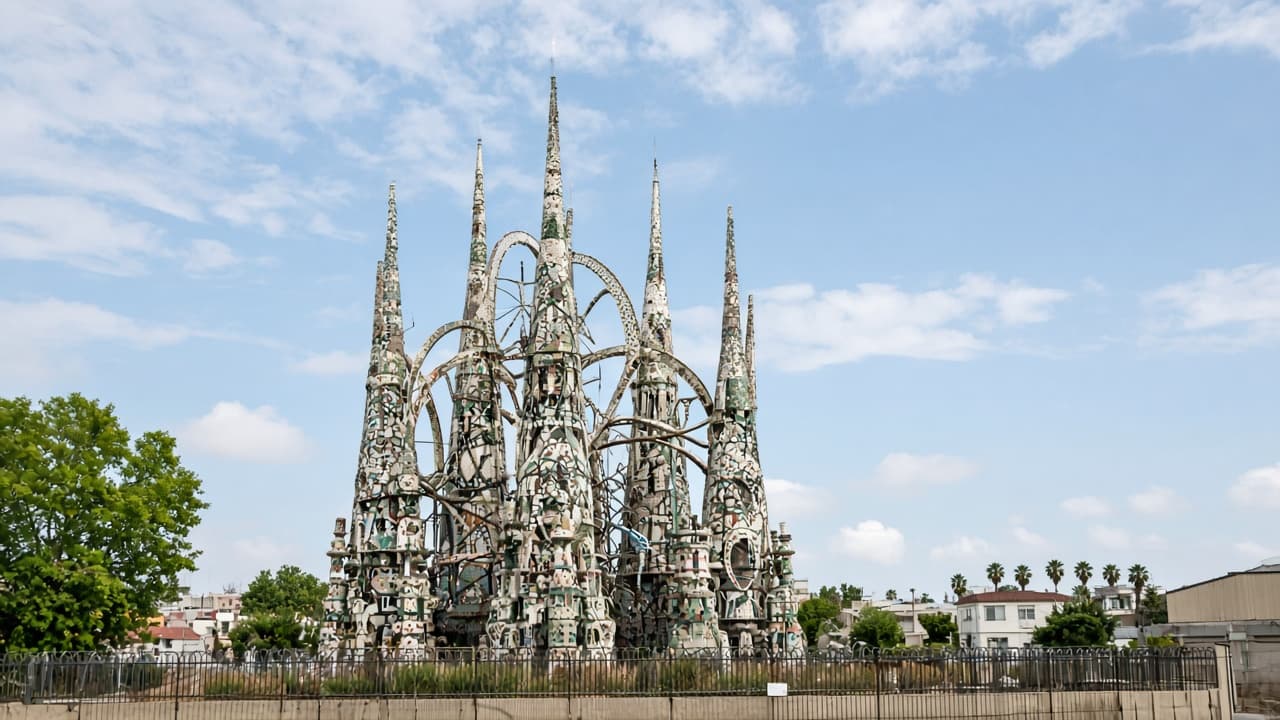 Illustrative Watts Towers landmark
