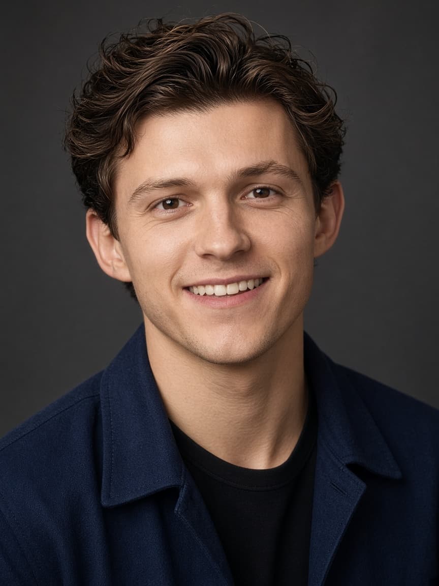 Illustrative portrait of Tom Holland