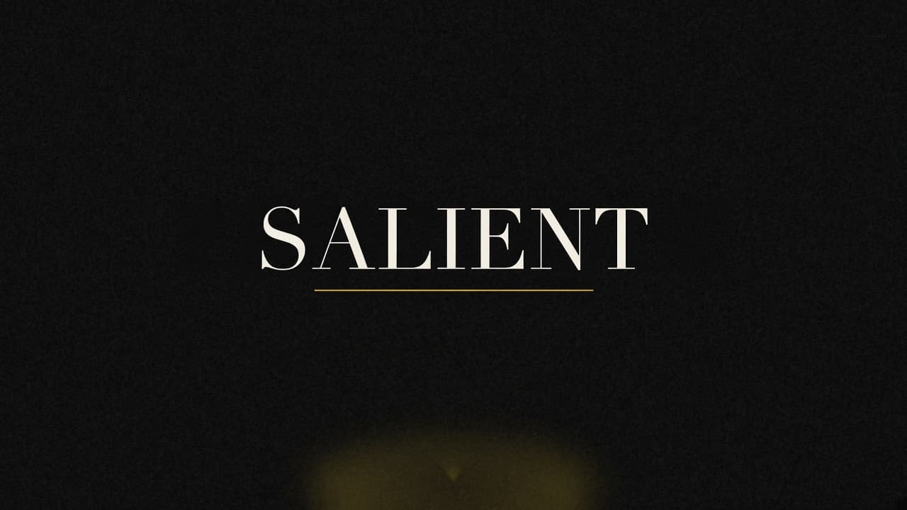 Editorial graphic of the word salient
